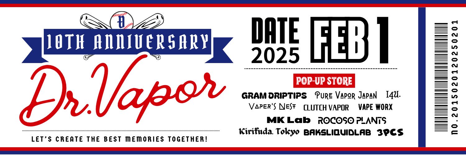 Dr.VAPOR VAPE専門店's banner