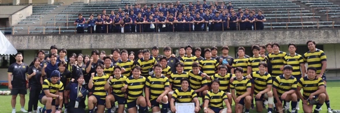 立命館大学体育会ラグビー部's banner