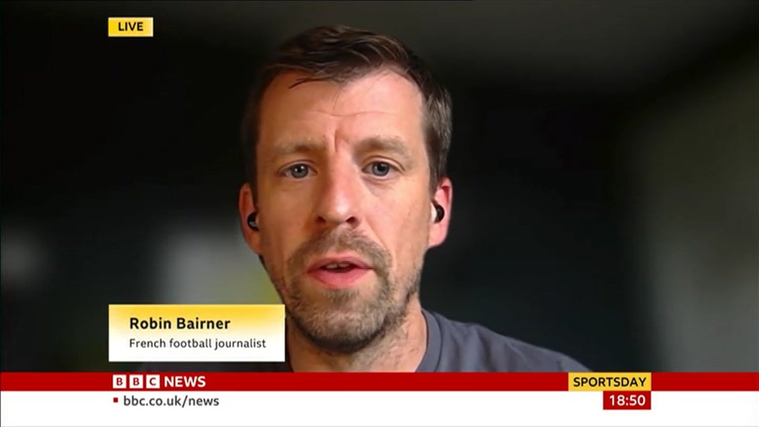 Robin Bairner's banner