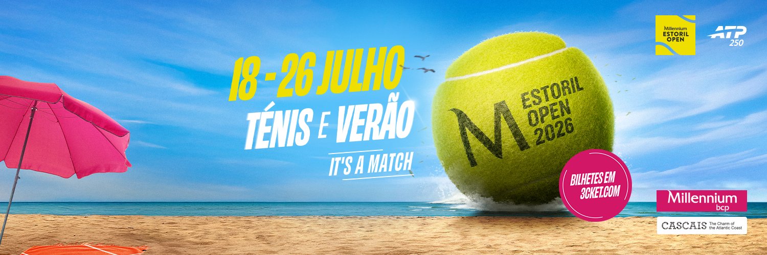 Millennium #EstorilOpen's banner