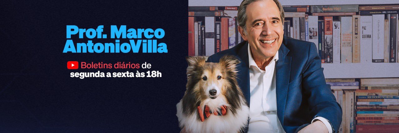 Prof.Marco Antonio Villa's banner