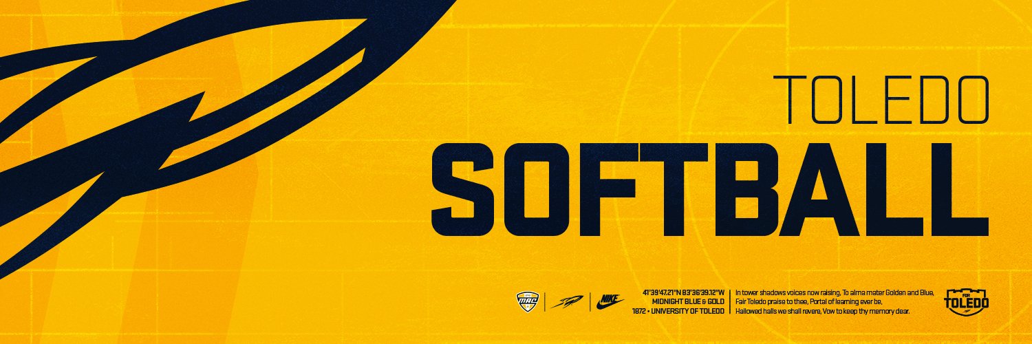 Toledo Softball's banner
