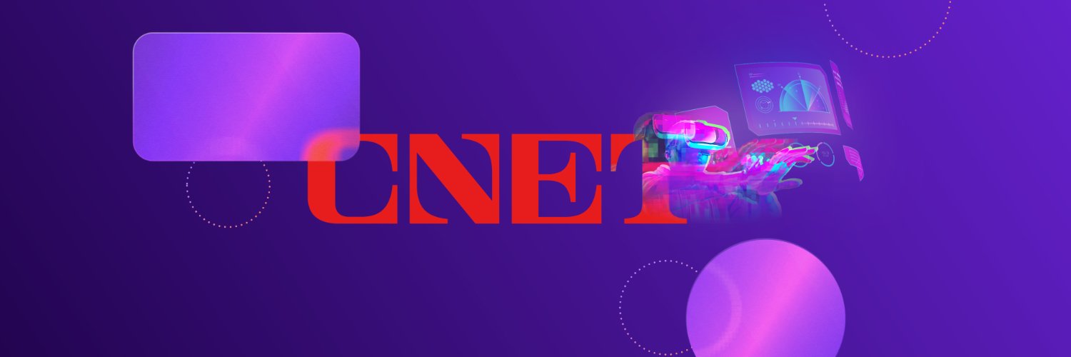 CNET's banner