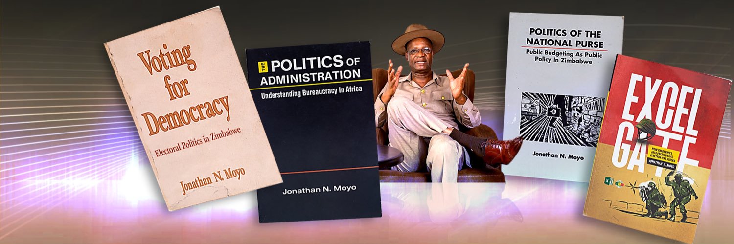 Prof Jonathan Moyo's banner