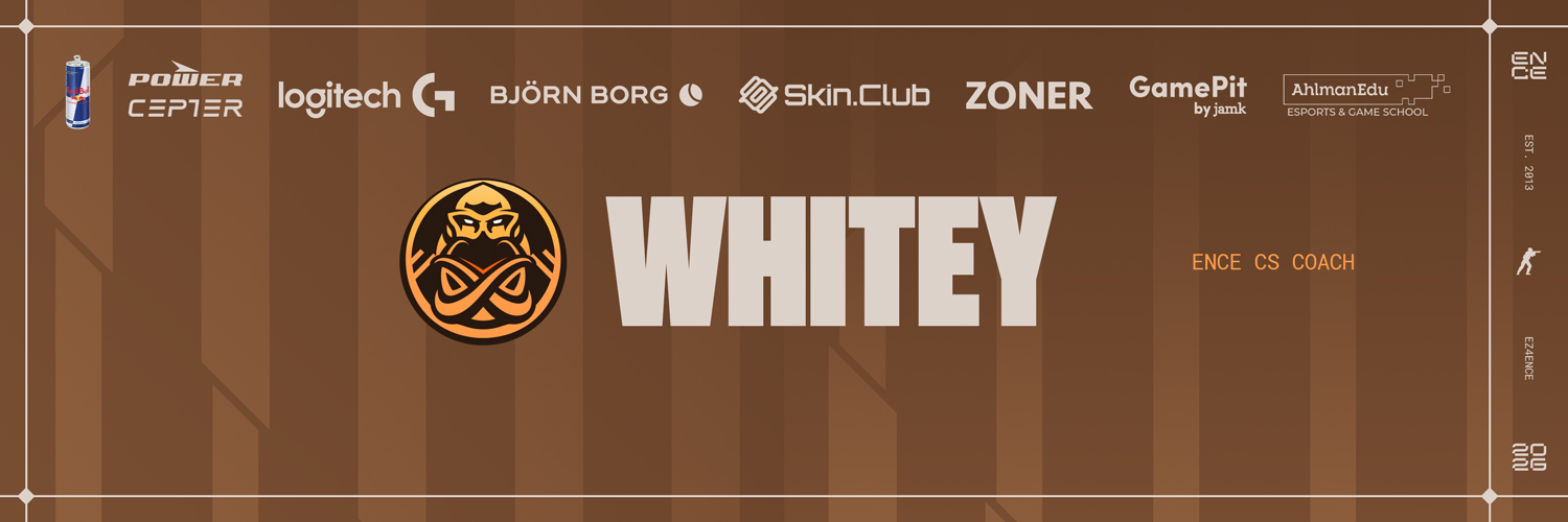 Whitey's banner