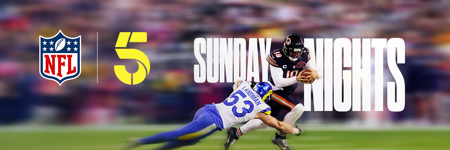 Channel 5 Sport's banner