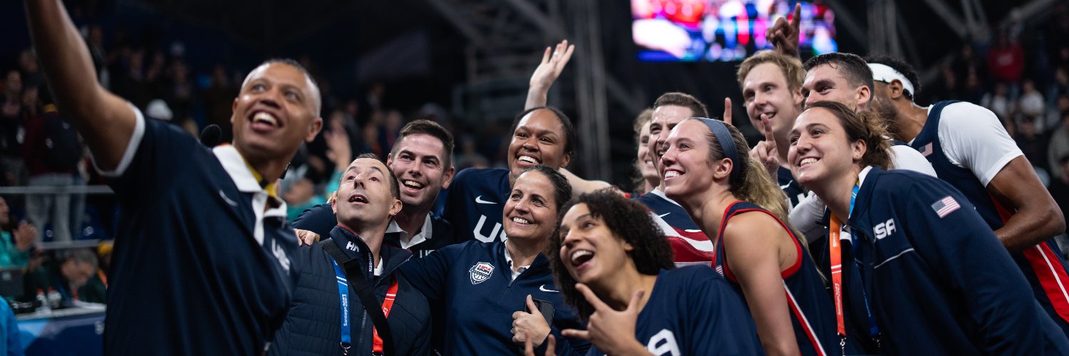 USA Basketball 3x3's banner