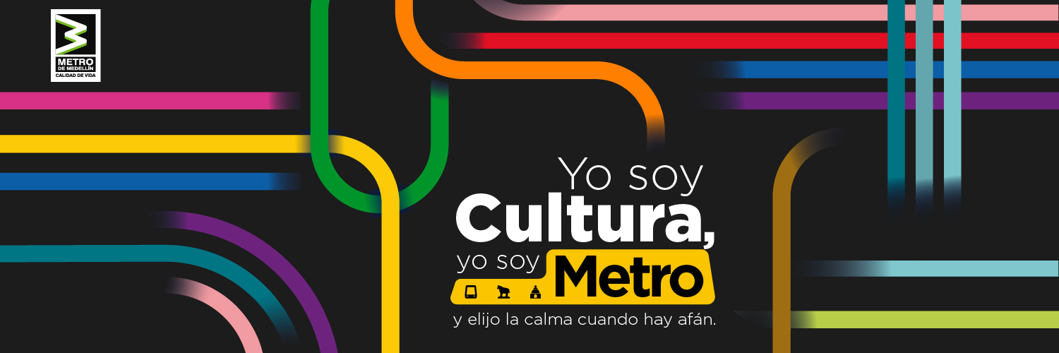 Metro de Medellín's banner