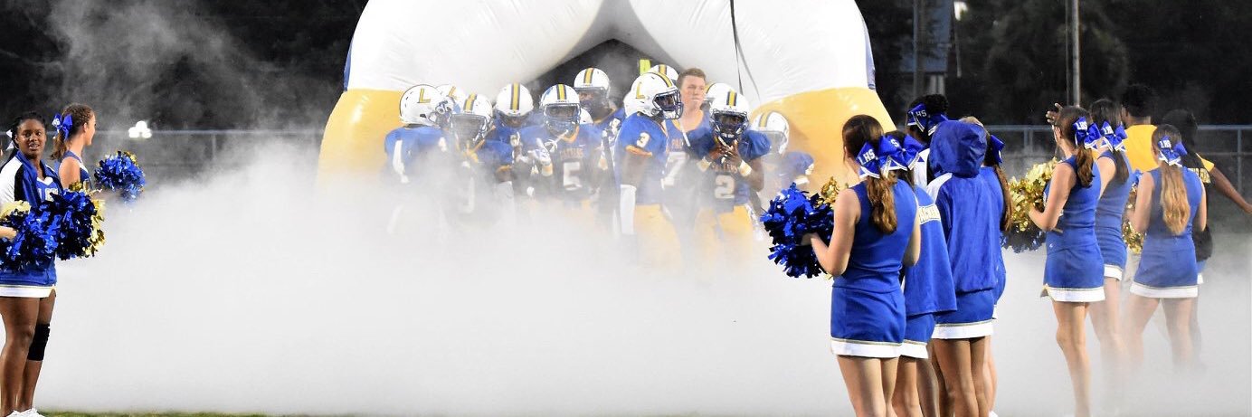 Largo Football's banner