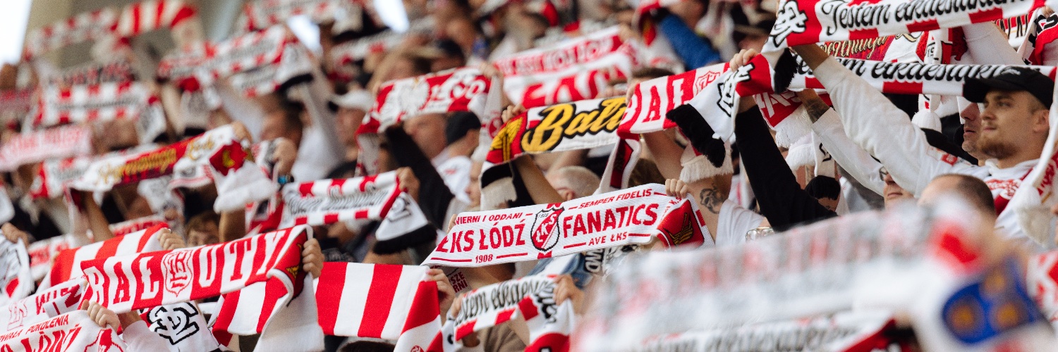 ŁKS Łódź's banner