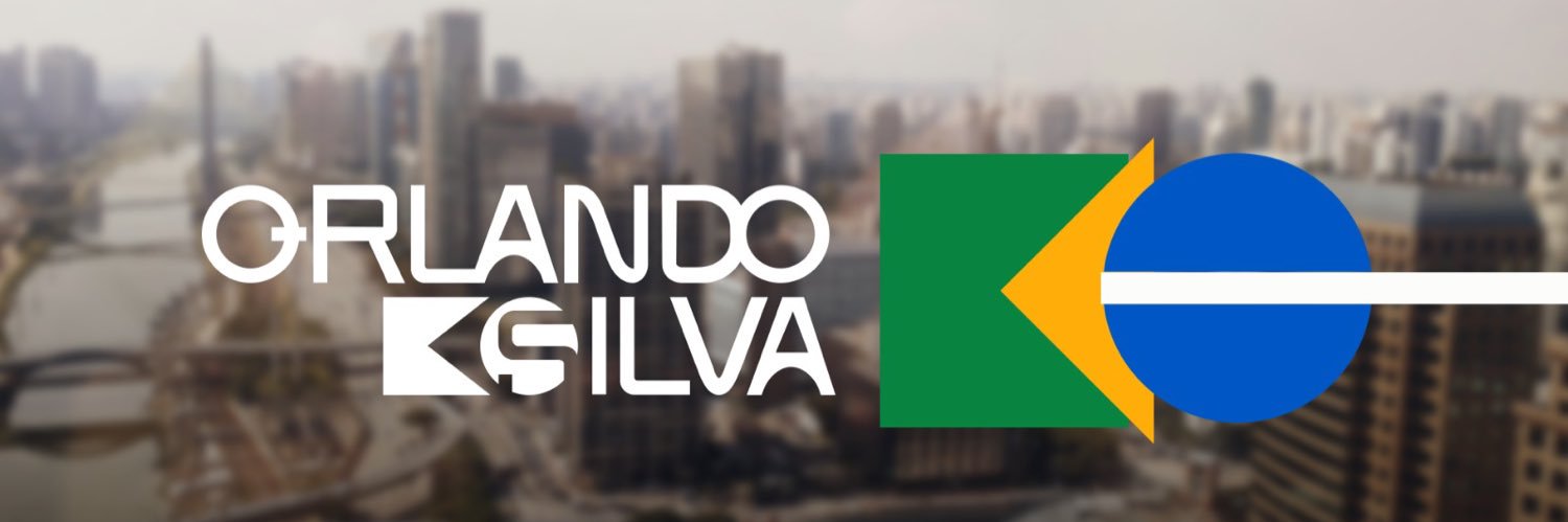 Orlando Silva's banner