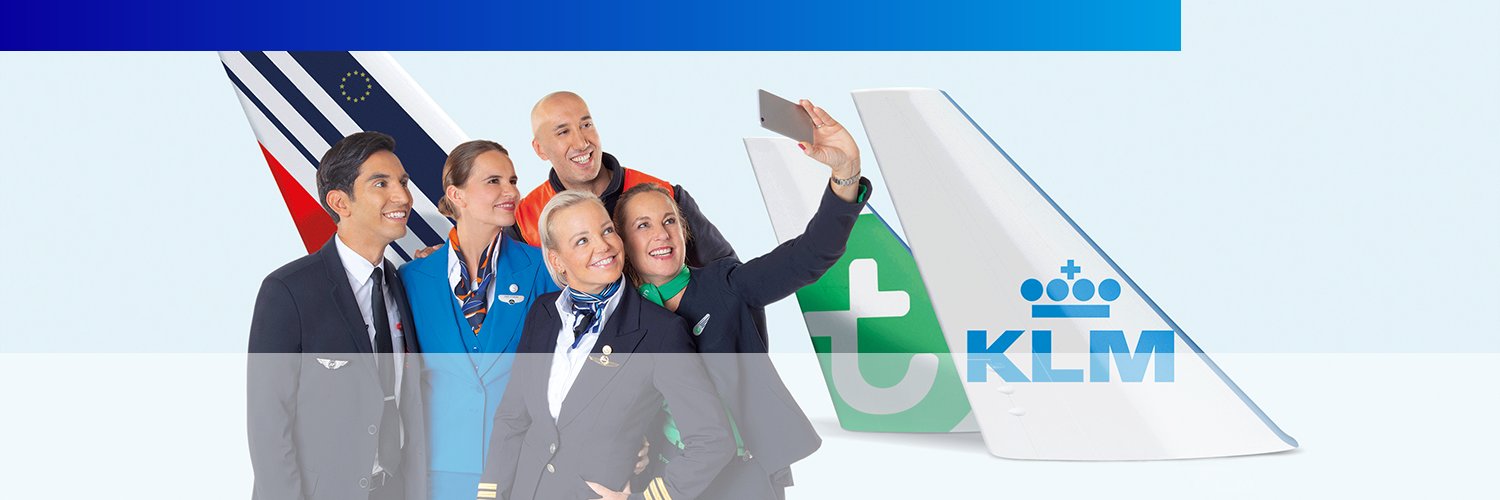 Air France-KLM Group's banner