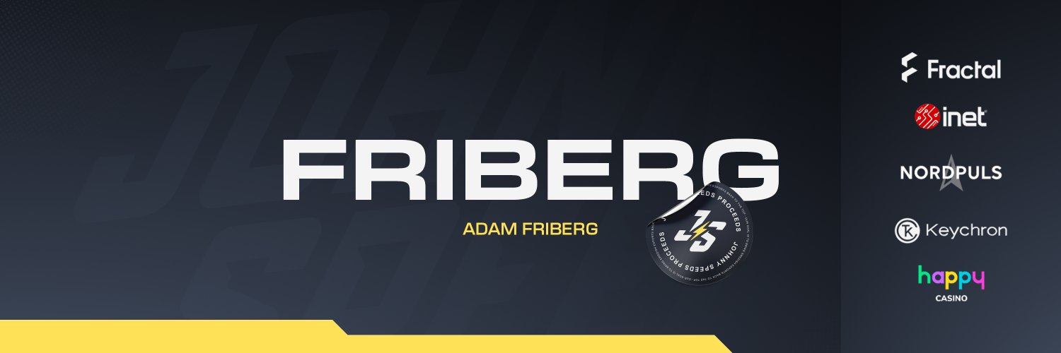 Adam Friberg's banner