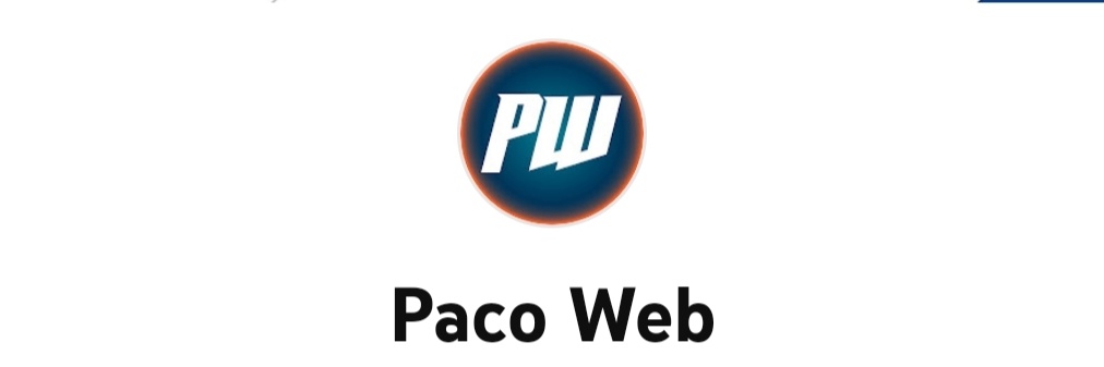 Pacoweb's banner