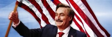 Mike Lindell's banner