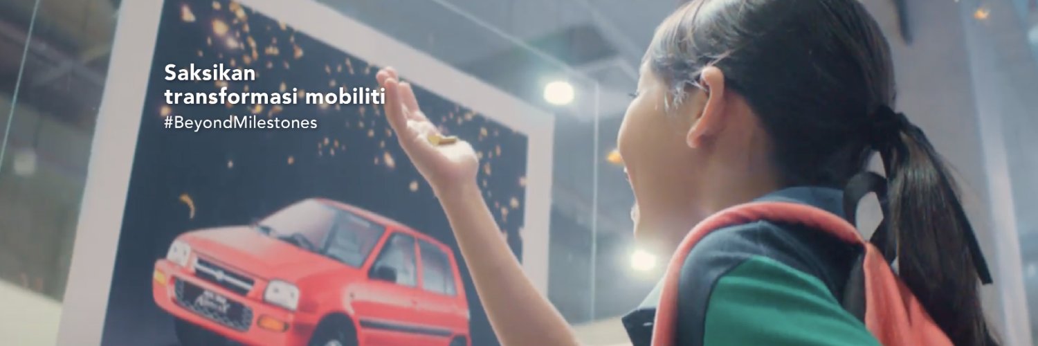 Perodua's banner