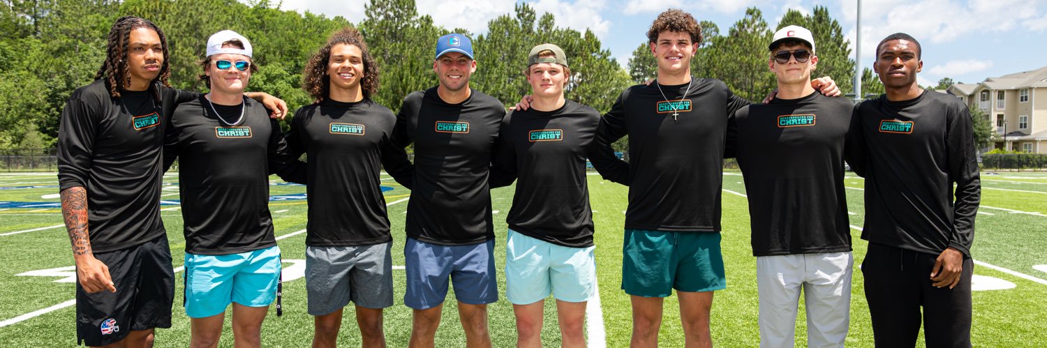 Quarterbacks For Christ's banner