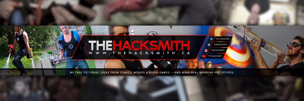 the Hacksmith's banner