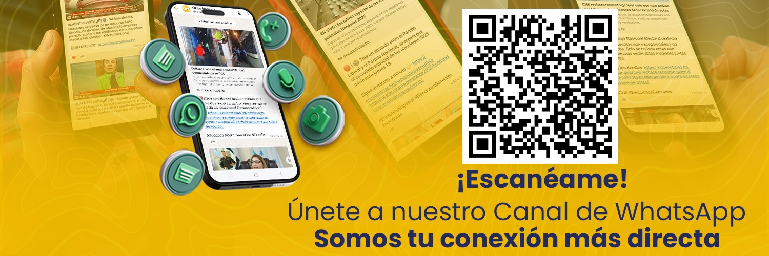 Once Noticias's banner