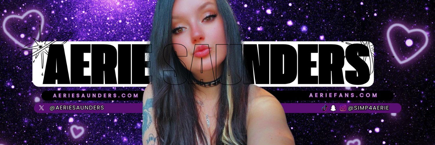 Aerie Saunders 🖤's banner