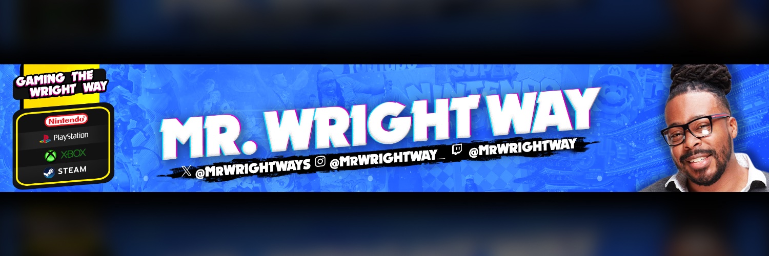 Mr. Wright Way's banner