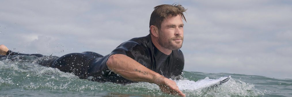 Chris Hemsworth's banner