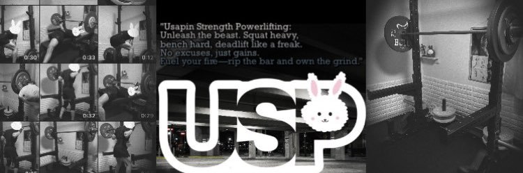 うさぴん@筋トレ's banner