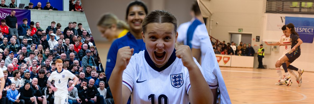 England Futsal's banner