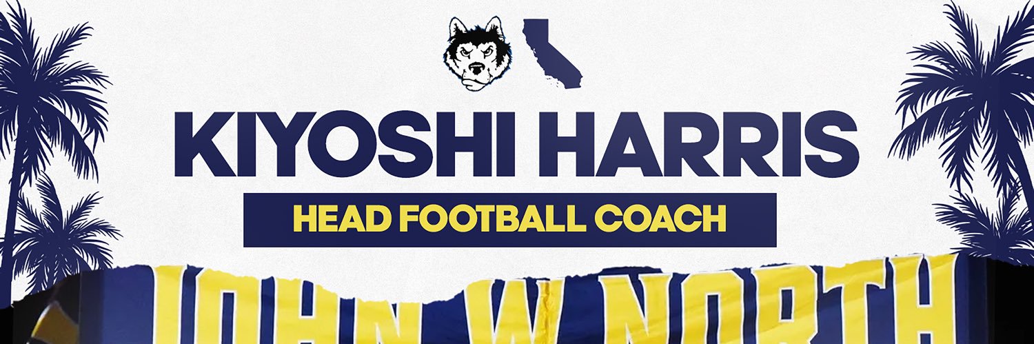 Coach Kiyoshi Harris's banner