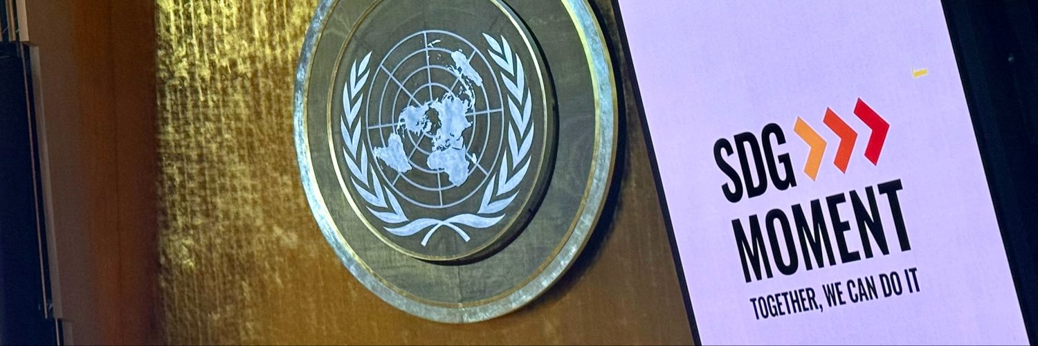 Amina J Mohammed's banner