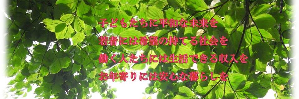 山中ちえ子 ☮️🌈日本共産党足立区議 医療、介護、子育ての願い's banner