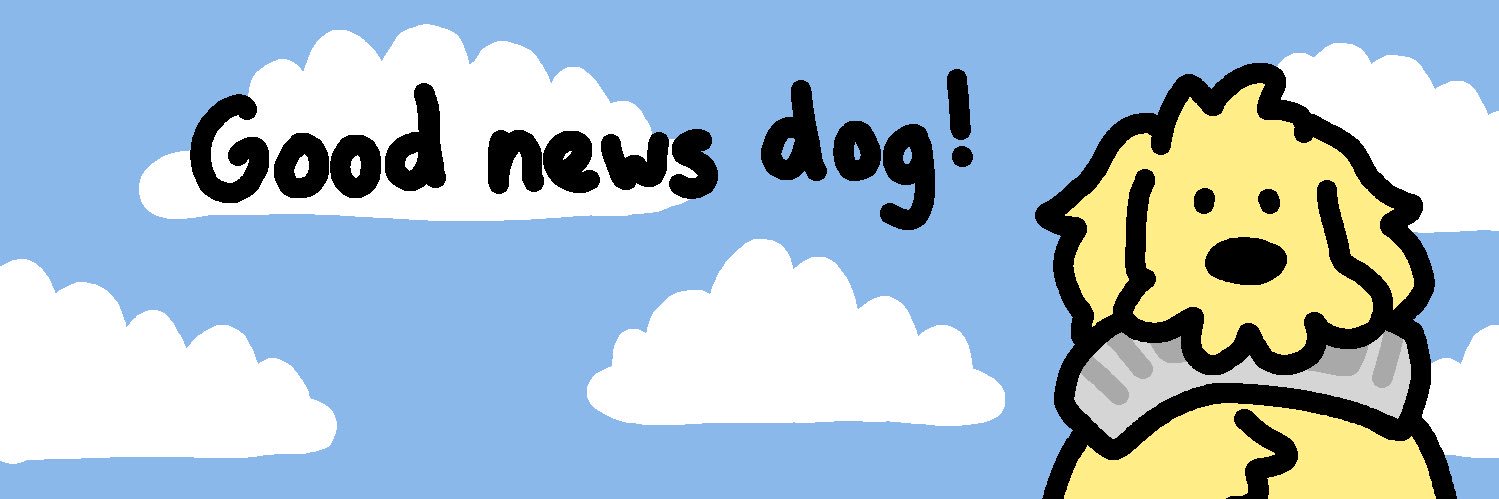 Good News Dog's banner