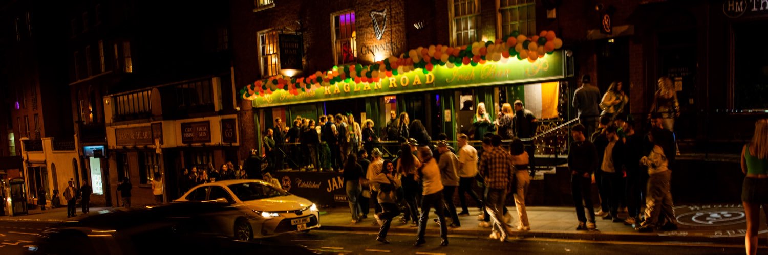 Raglan Road Irish Bar's banner