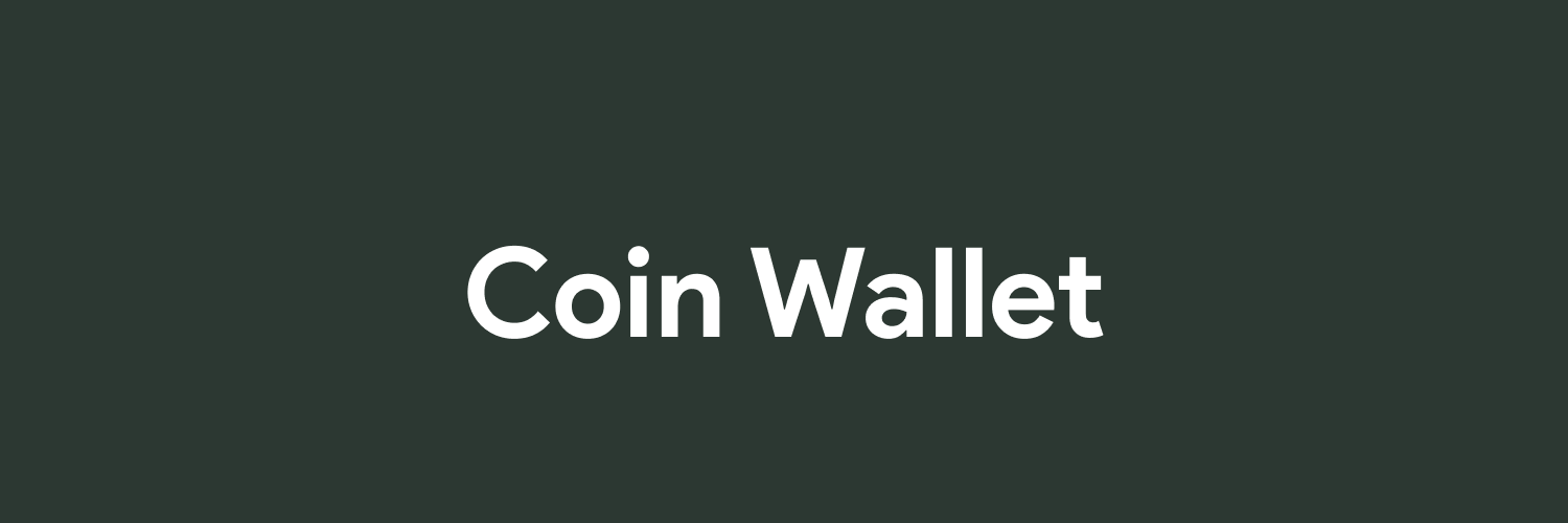 Coin Wallet's banner