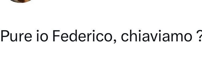 Federico's banner
