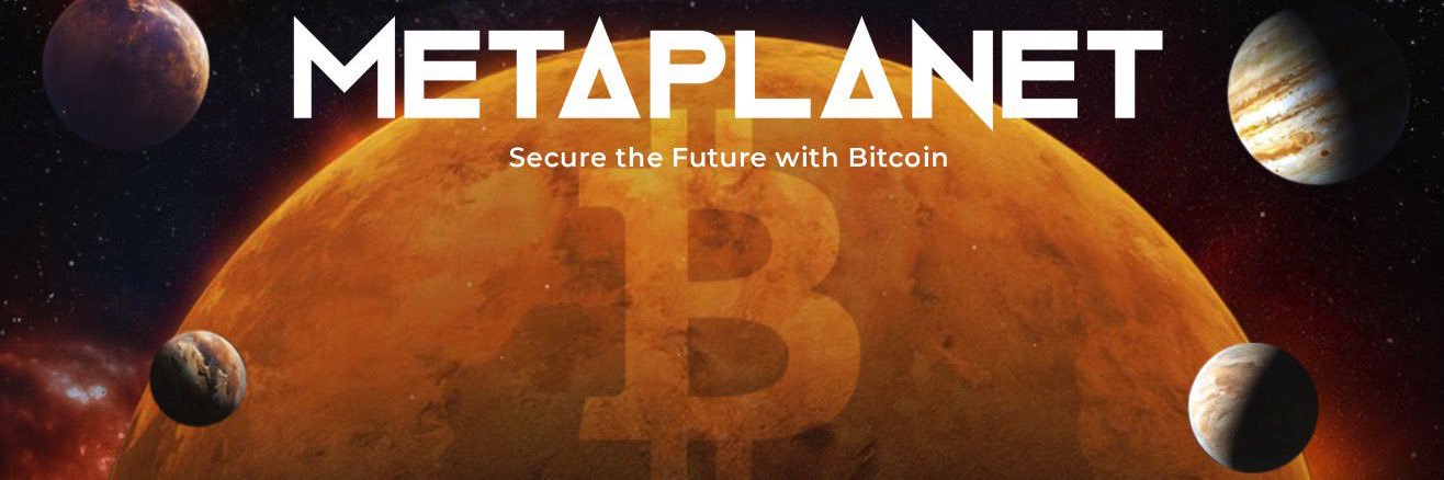 Metaplanet Inc.'s banner