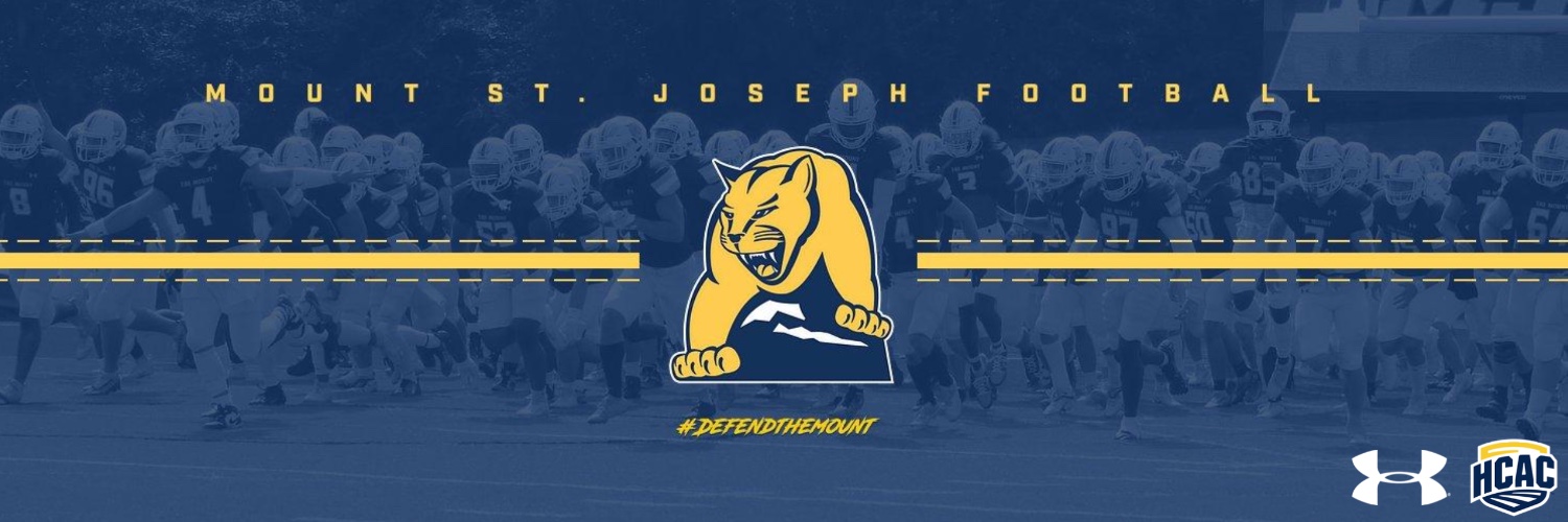 Mount St. Joseph Football's banner