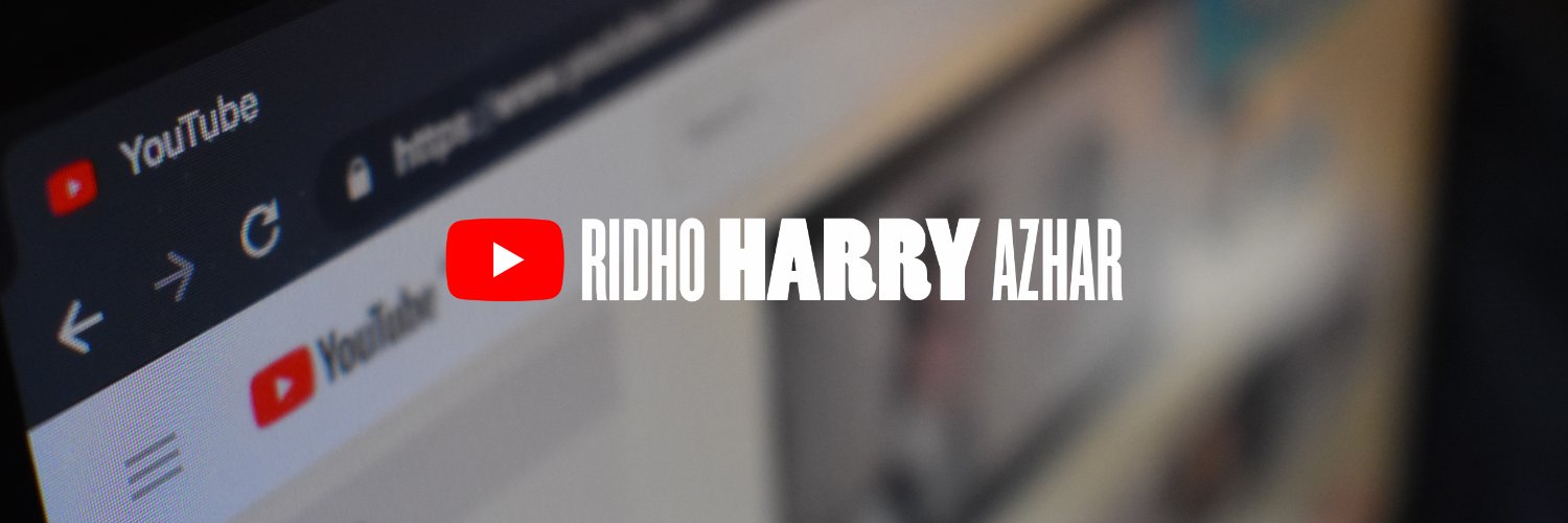 Ridho Azhar's banner