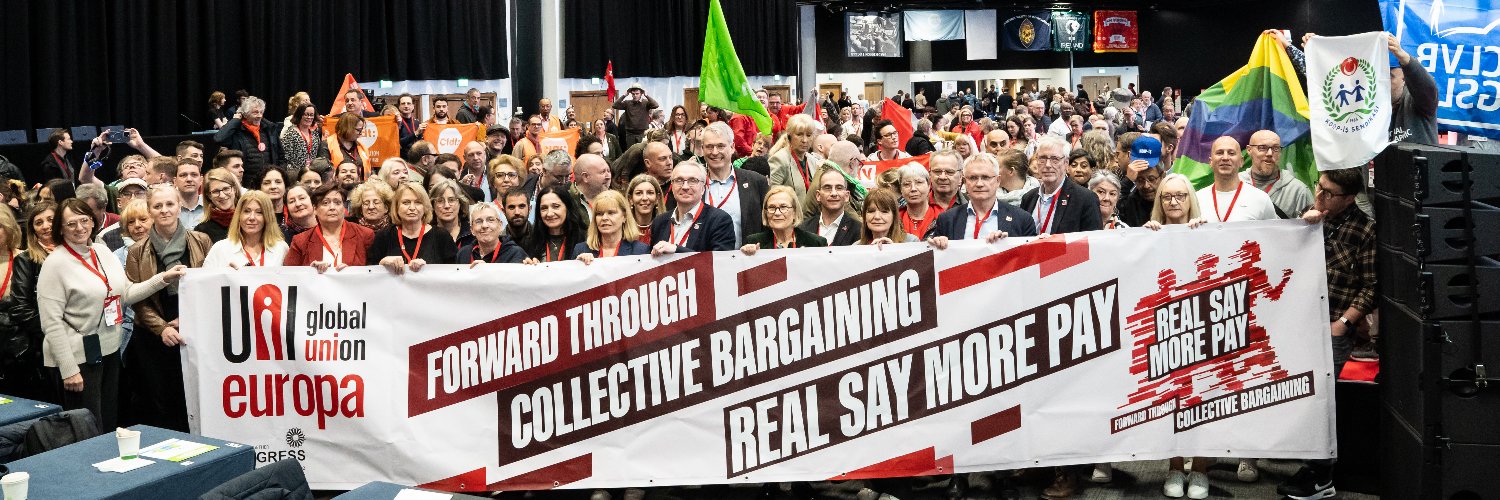 UNI Europa's banner