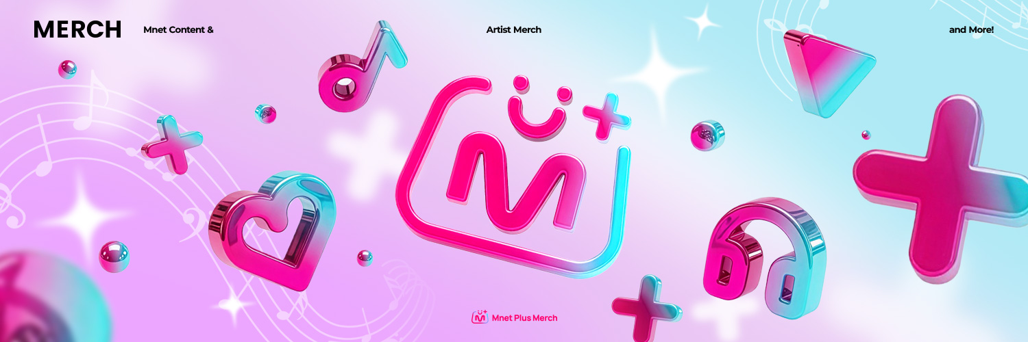 Mnet Plus Merch 엠넷플러스머치's banner