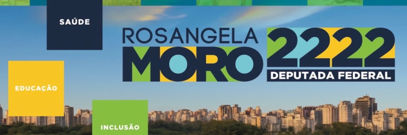 Rosangela Moro's banner