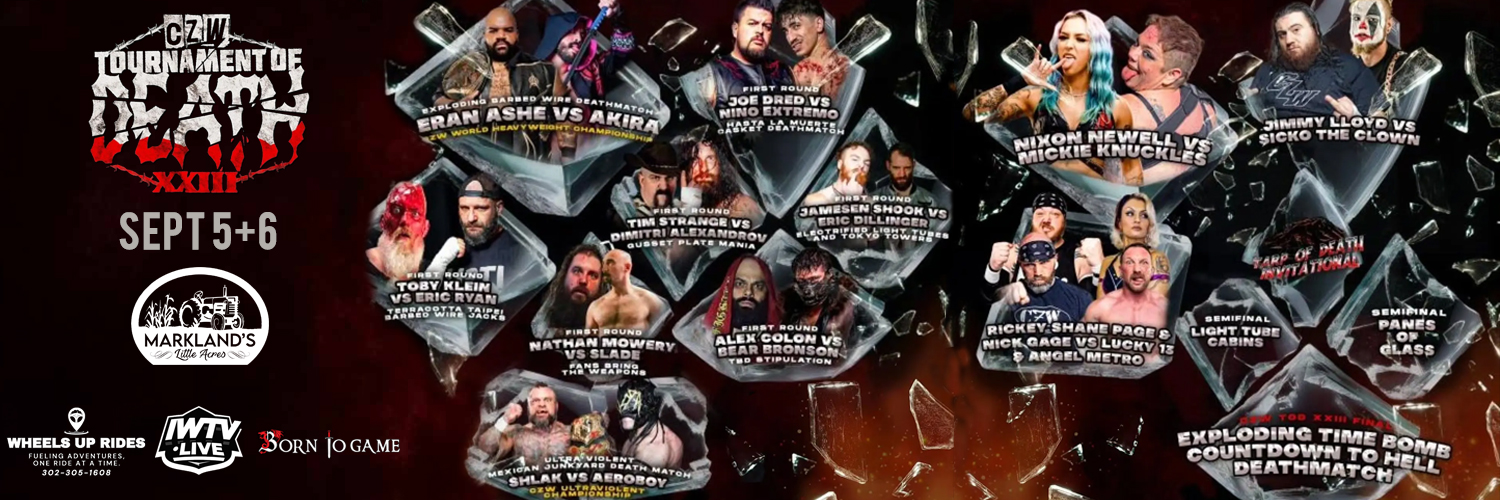 CZW: Combat Zone Wrestling's banner
