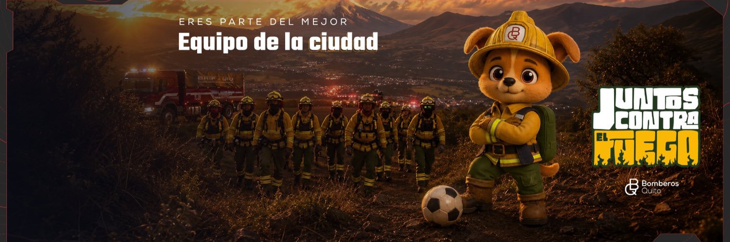Bomberos Quito's banner