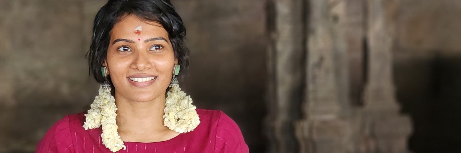 Dhivya Duraisamy's banner