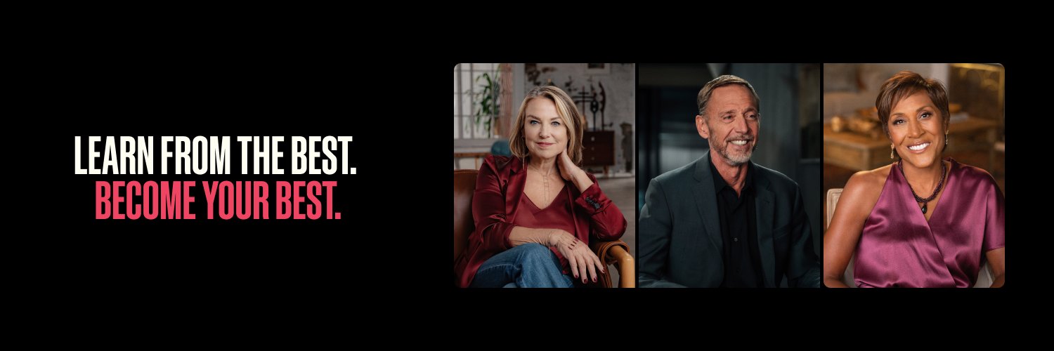MasterClass's banner