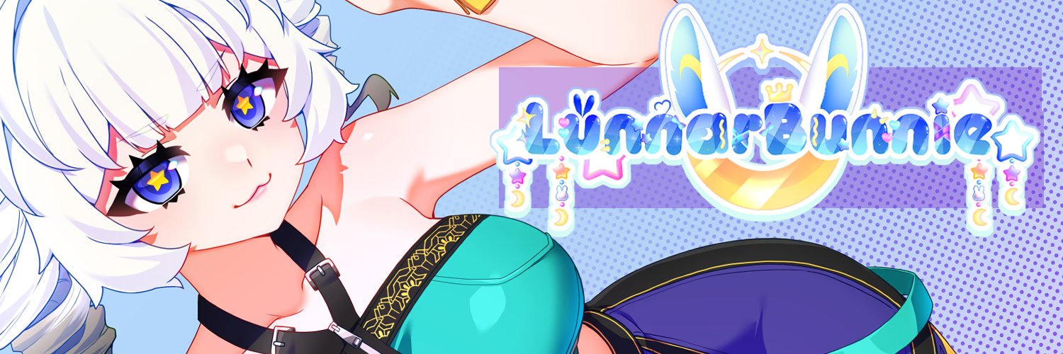 Lunar Bunnie 🌙🐰| Dubby's Vtuber✨'s banner