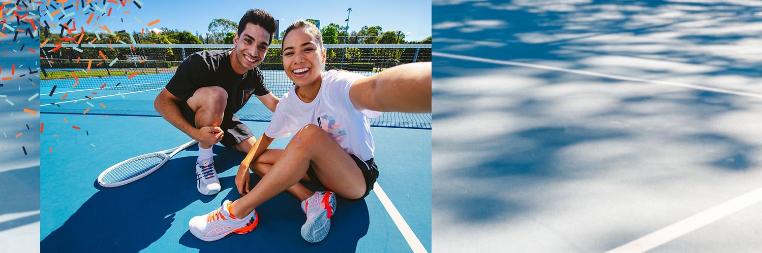 ASICS Tennis's banner