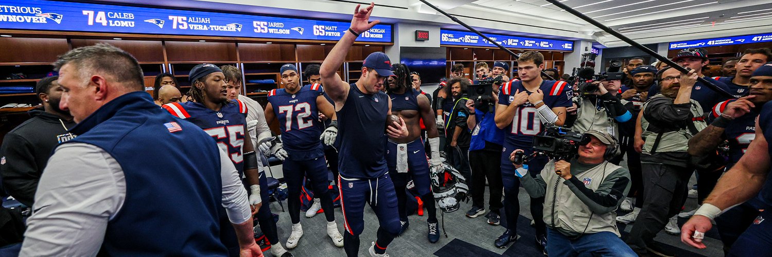New England Patriots's banner