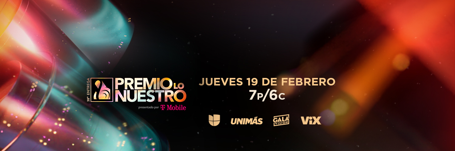 Premio Lo Nuestro's banner