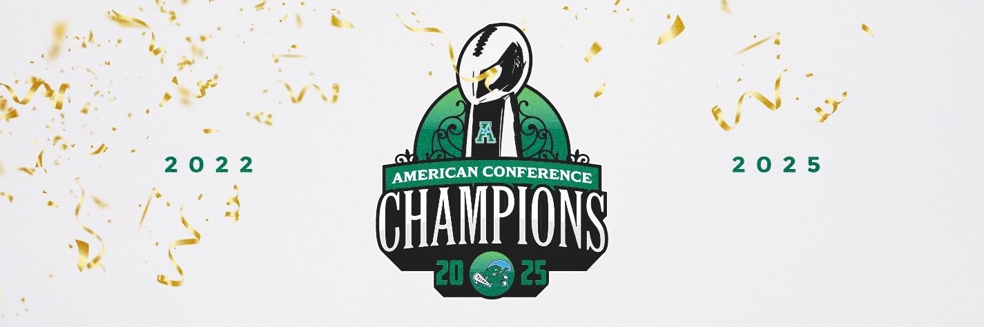 Tulane Football's banner